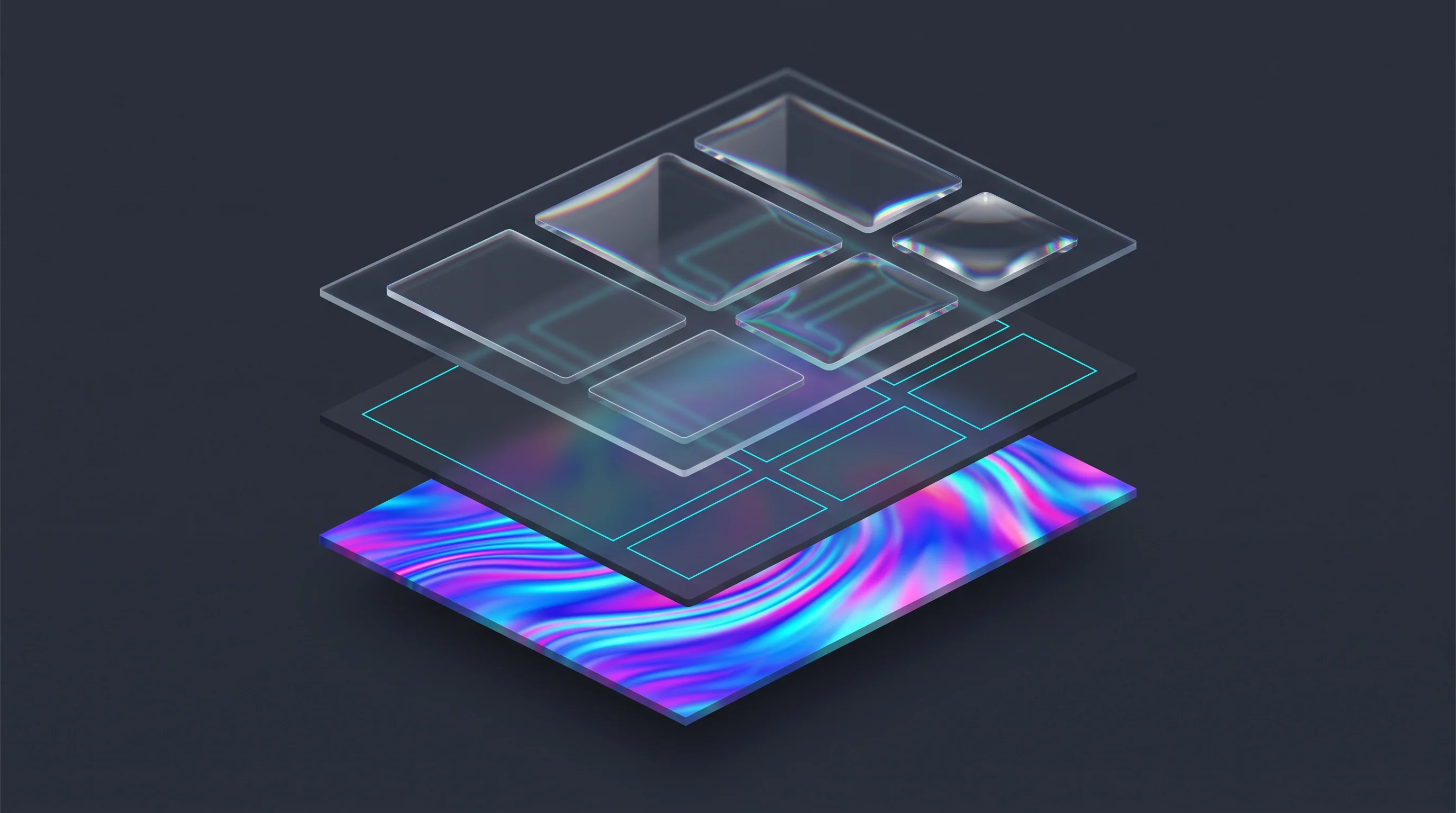 layer of glass